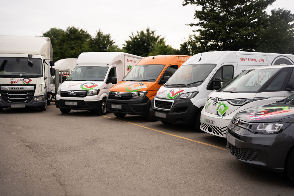 Wrights of Northampton hire vans